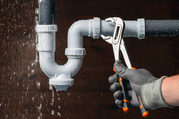 Professional Drain Cleaning technician working in Middletown, RI